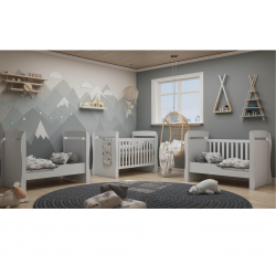 Estrela Cot 130x70 cm White Color