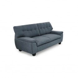 Albie 3 Seater Sofa Grey Ash Fabric