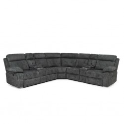 Halton Bay Sofa Corner Smoke Color