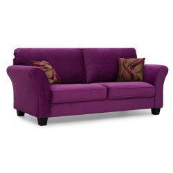 Casper Sofa 3+2+1 Fushia Fabric