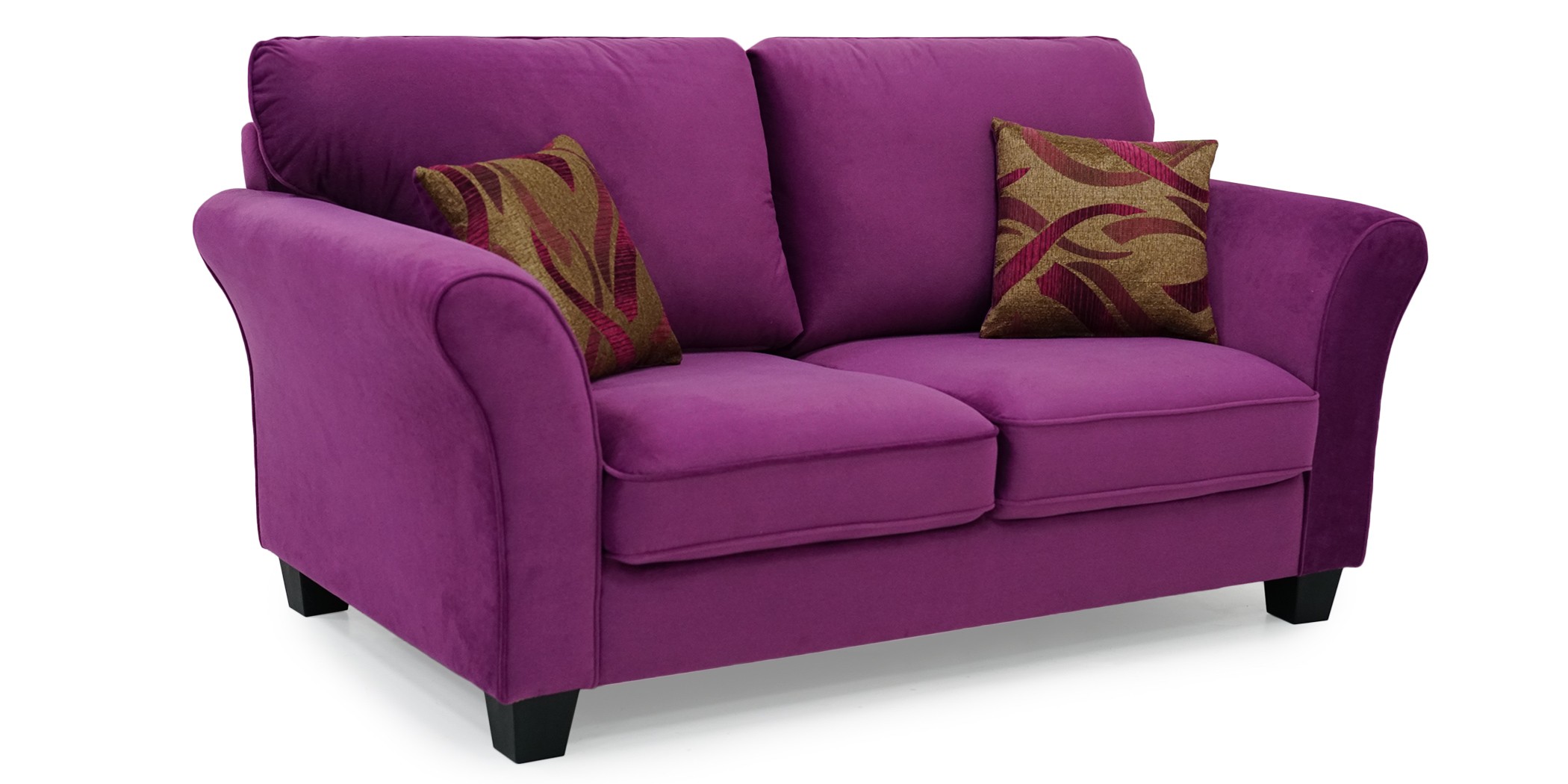 Casper Sofa 3+2+1 Fushia Fabric