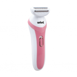 Sanford SAN055 SF1924LSR-PINK 2in1 Rechargeable Lady Shaver