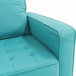 Cove Sofa Corner LAF LVST+RAF Chaise Blue Teal