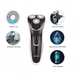 Decakila KMHR013W Cordless Rotary shaver "O"