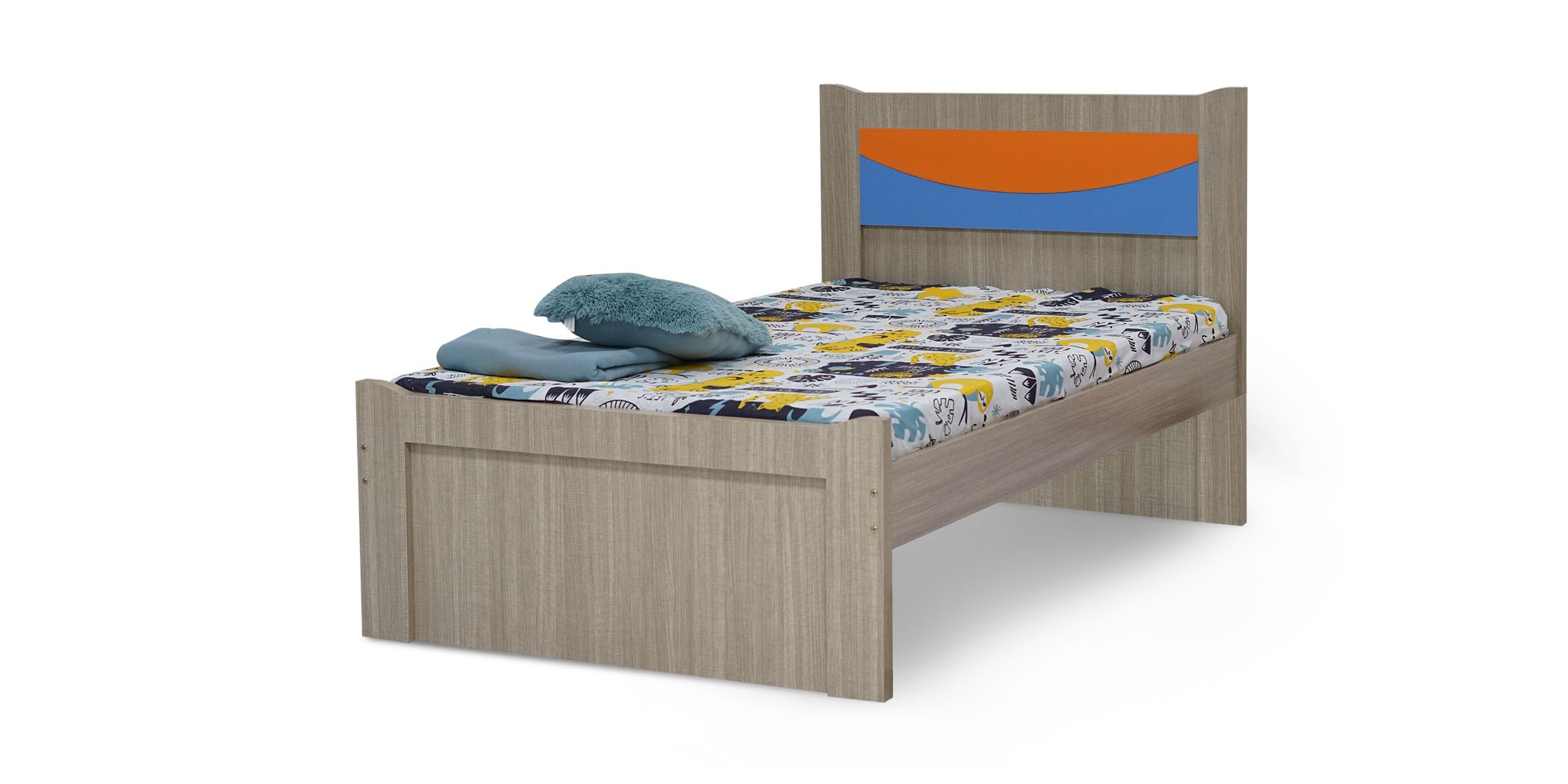 Zermatt Bed 108x190cm In Melamine MDF