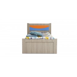 Zermatt Bed 108x190cm In Melamine MDF