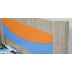 Zermatt Bed 108x190cm In Melamine MDF