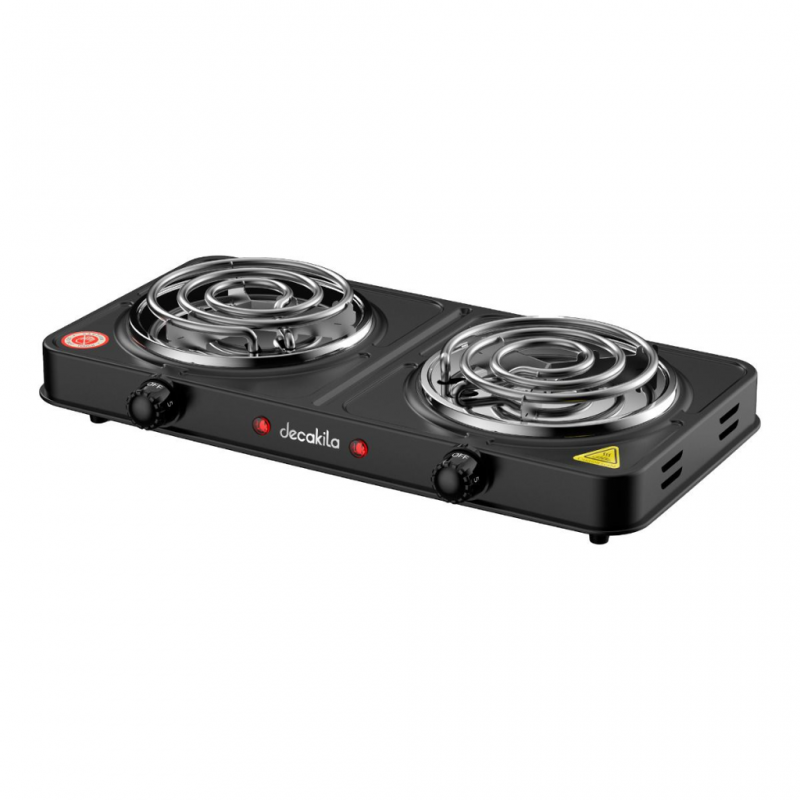 Decakila KECC002B Portable Two Burnes Hotplate "O" Decakila KECC002B Portable Two Burnes Hotplate "O"