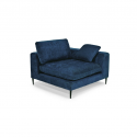 Tamarin Reversible Corner D.Blue Col Fabric