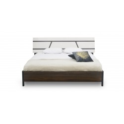 Raimona Bed 180x200 cm Brown & Cream