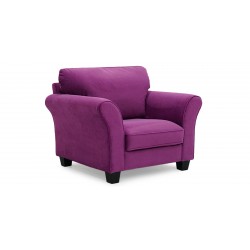 Casper Sofa 3+2+1 Fushia Fabric