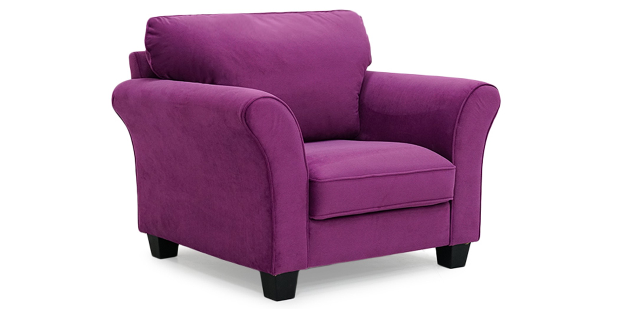 Casper Sofa 3+2+1 Fushia Fabric