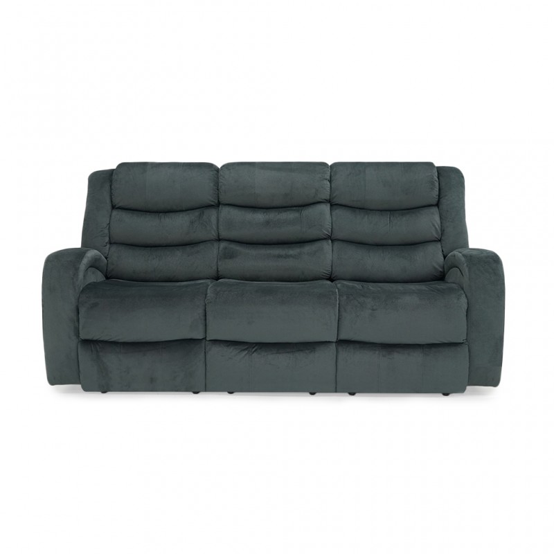 Santarelli Recliner Sofa Grey Color Santarelli Recliner Sofa Grey Color