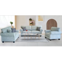 Kinlay Sofa 3+2+1 Grey Fabric