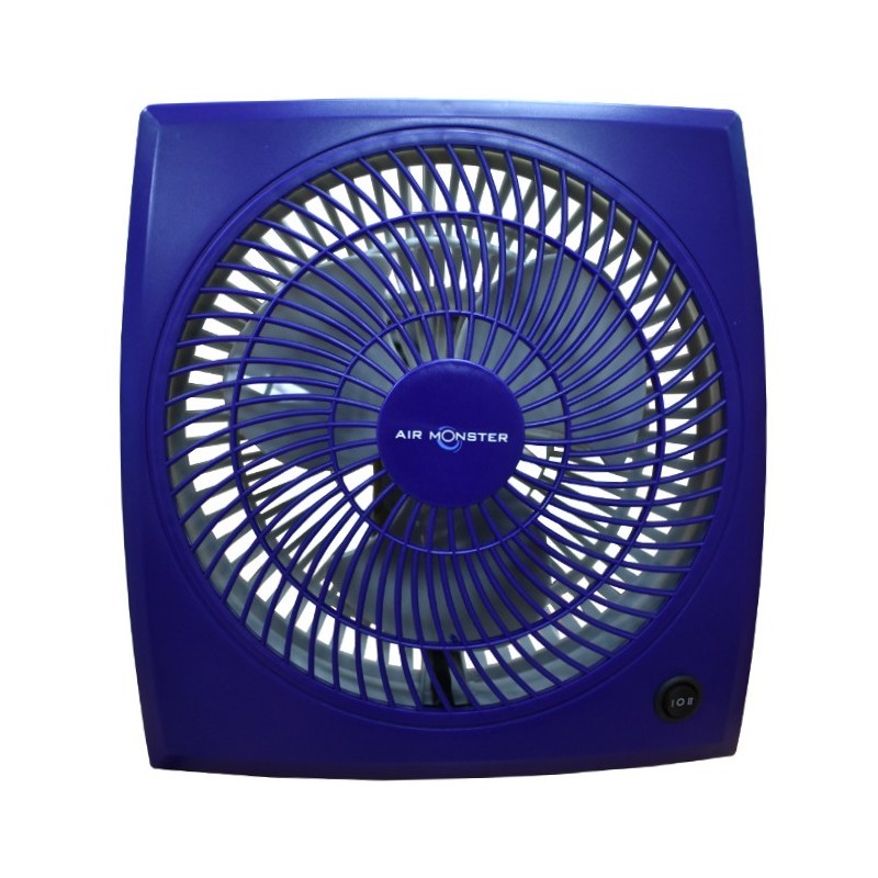 Air Monster 15729 9" Blue Personal Fan
