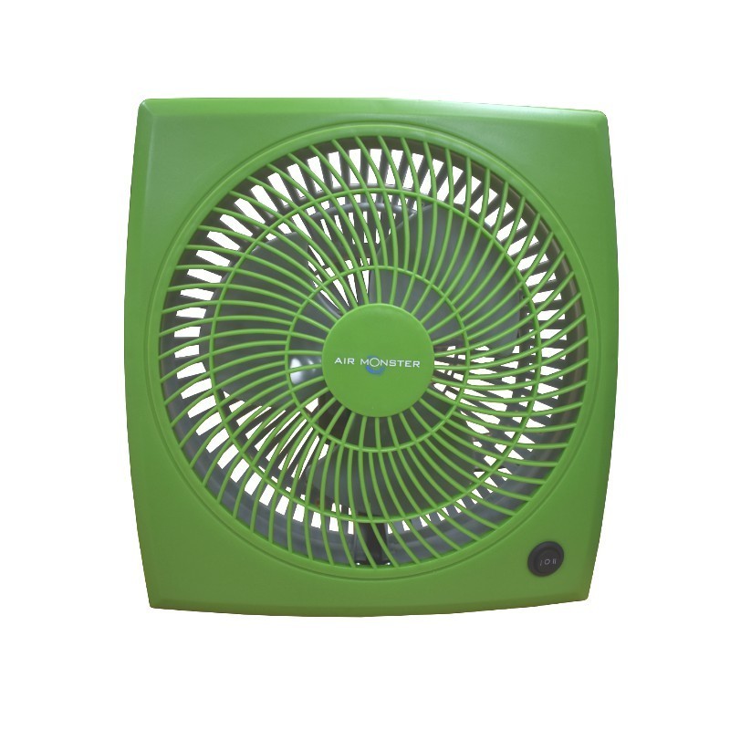 Air Monster 15729 9" Green Personal Fan Air Monster 15729 9" Green Personal Fan