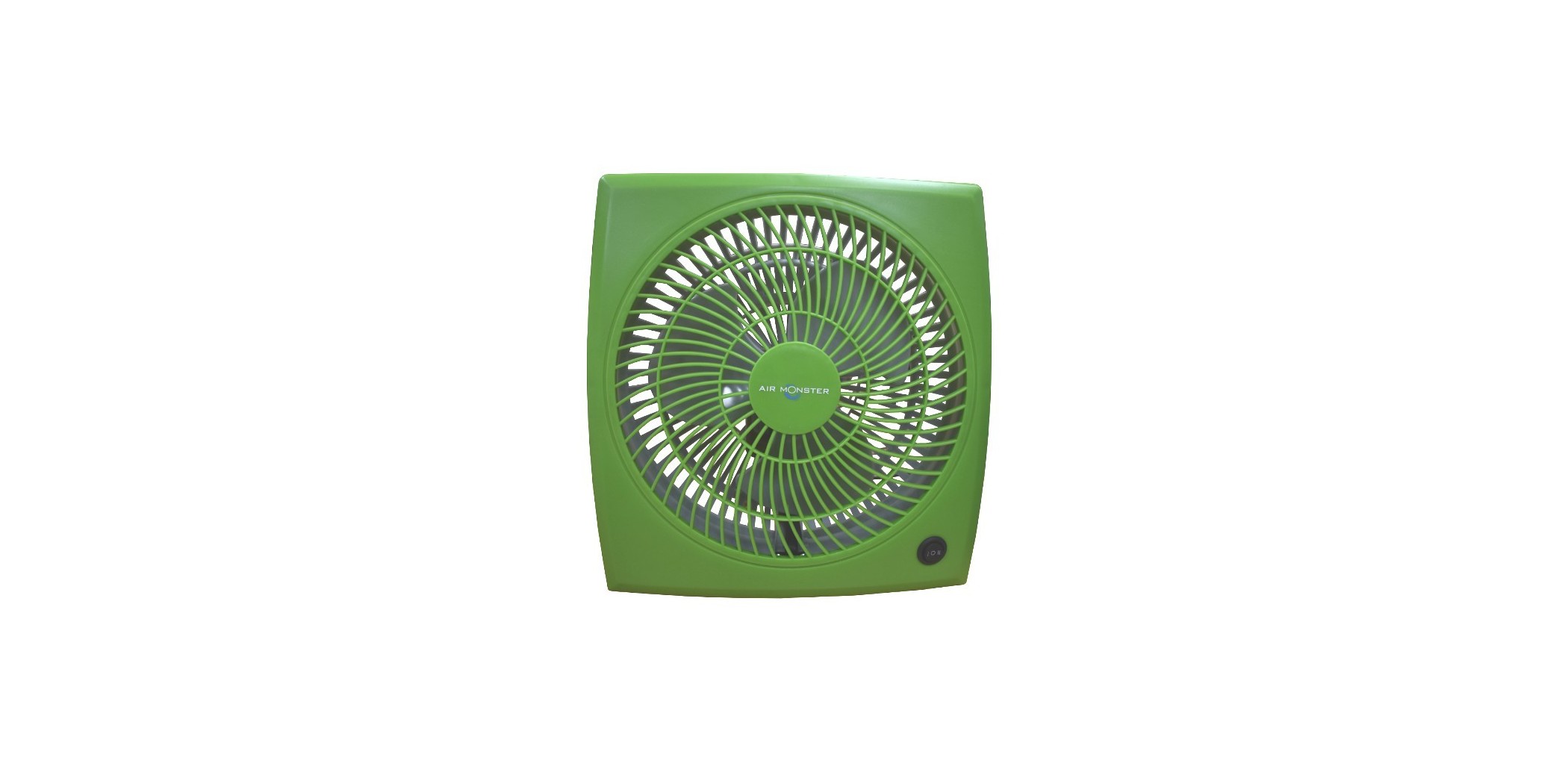 Air Monster 15729 9" Green Personal Fan