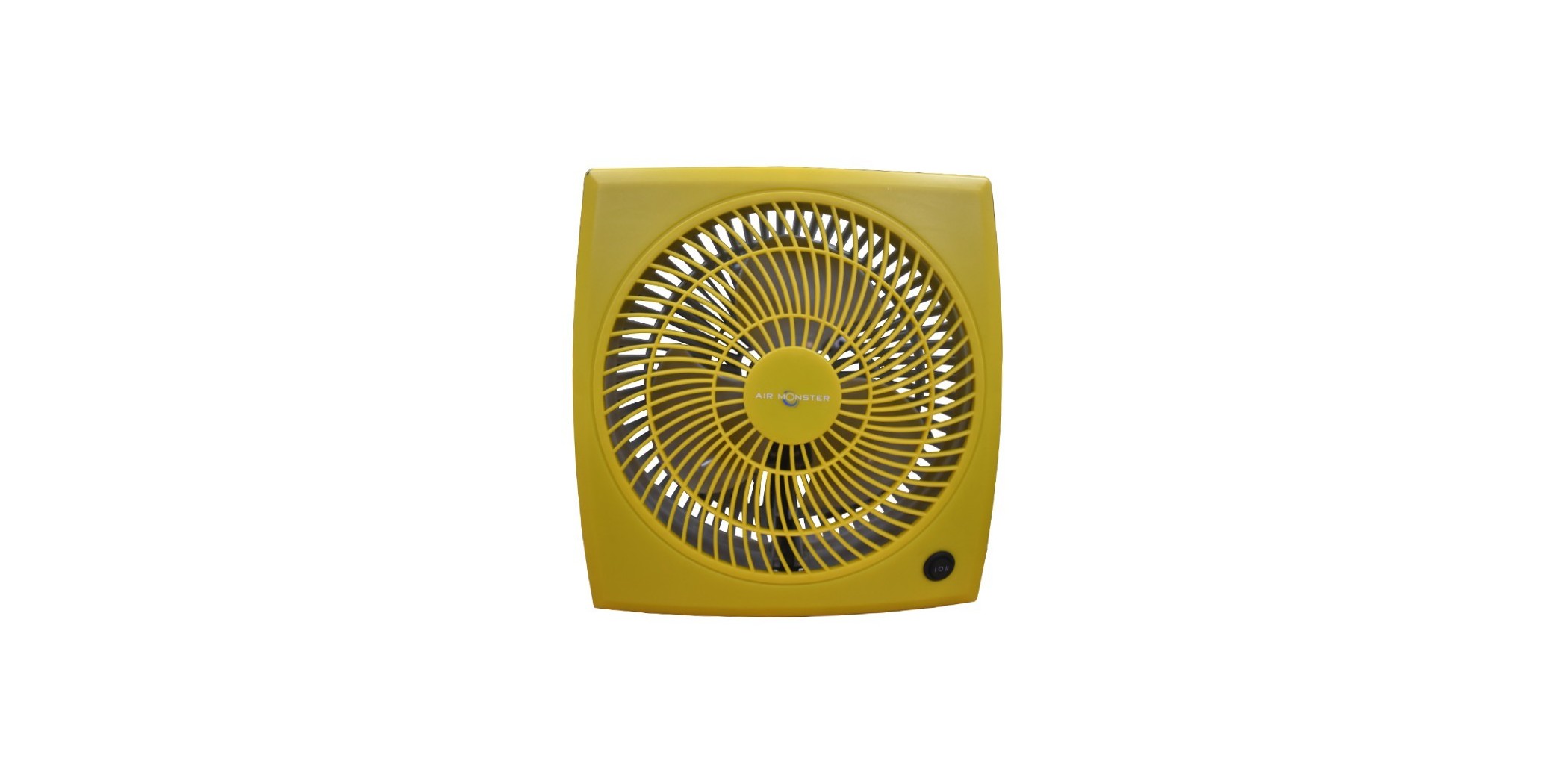 Air Monster 15729 9" Yellow Personal Fan