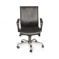 Executive Medium Back Chair FU03L Semi Leather