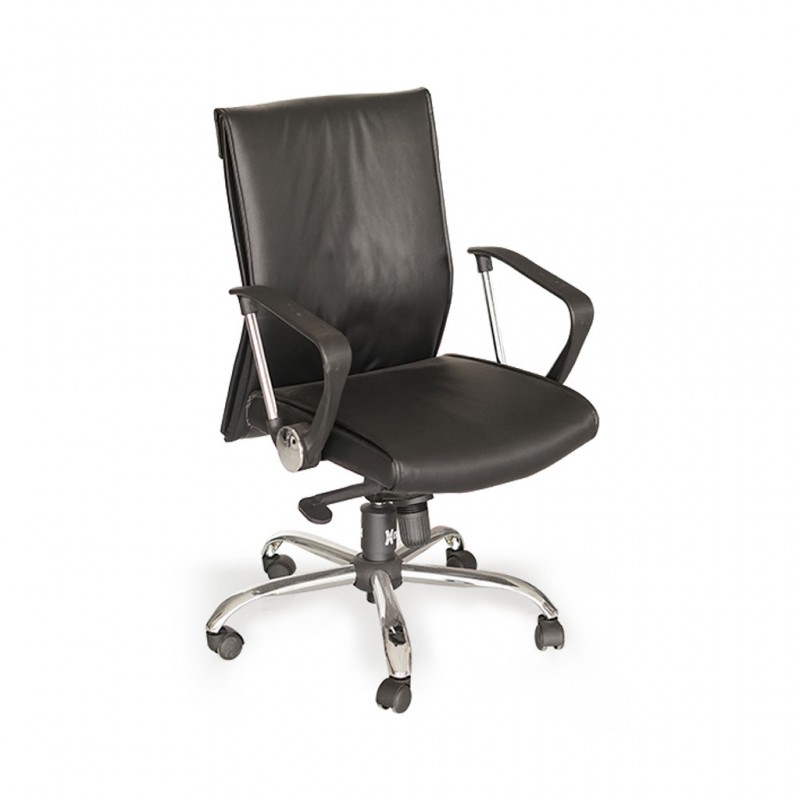 Executive Medium Back Chair FU03L Semi Leather Executive Medium Back Chair FU03L Semi Leather