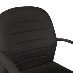 Visitors Chair ER 04 Seat Black Fabric