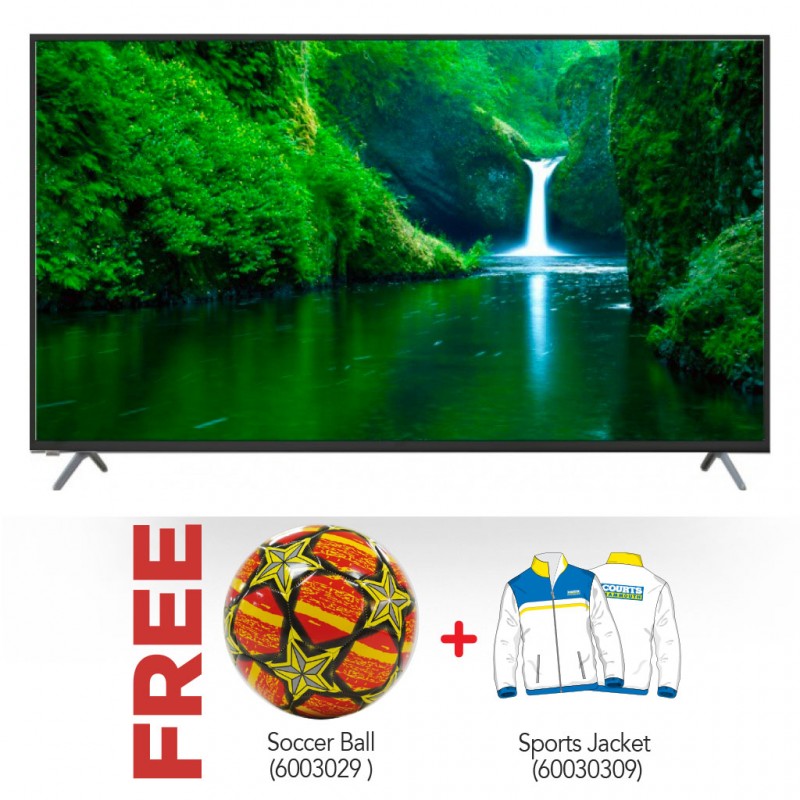 JVC LT-70N7105M 70" UHD SMART TV & Free Soccer Ball + Sports Jacket