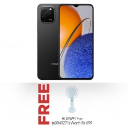 Huawei Nova Y61 Black & Free Huawei Fan
