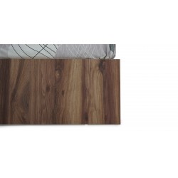 Marlo Bed 150x190 cm Sapphire Oak