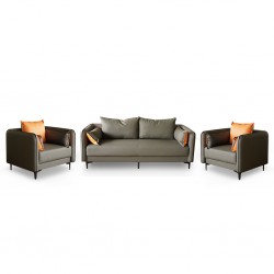 Modern Furniture Office Sofa (1+1+3) PU Leather