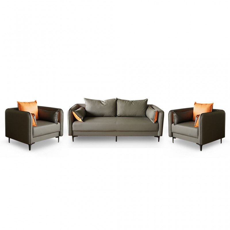 Modern Furniture Office Sofa (1+1+3) PU Leather Modern Furniture Office Sofa (1+1+3) PU Leather