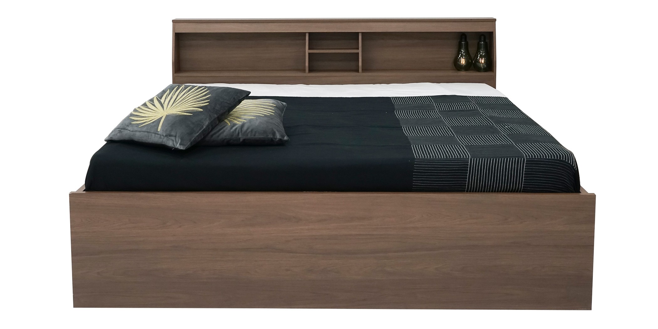 Garden Bedroom Set 180x200 cm Castanho Color