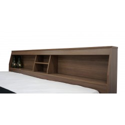 Garden Bedroom Set 180x200 cm Castanho Color