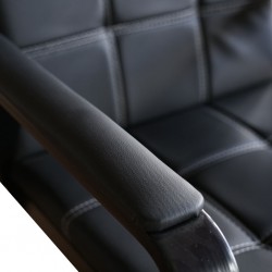Comfy Leisure Sofa PU Leather Single