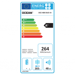 Ocean OCE 400 DUO A+ Freezer