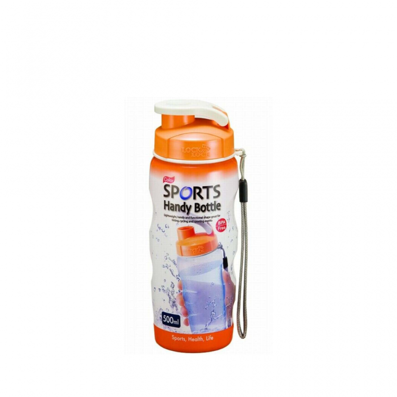 Lock & Lock HC325O HPP727R 500ml Orange Color Sports Handy Bottle "O"