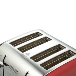 Morphy Richards 240133EE Red Venture 4-Slice Toaster