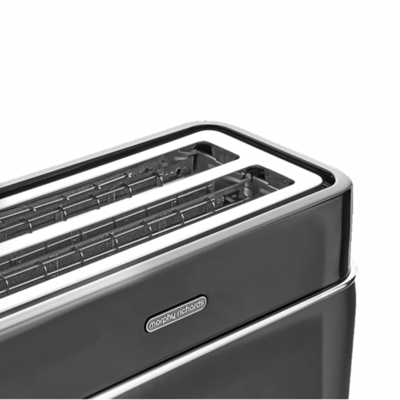 Morphy Richards 245744EE Black Signature 4Slice Toaster