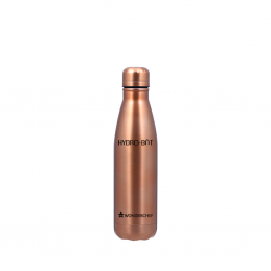 Wonderchef Hydro-Bot 500ml Single Wall Copper WON418 Finish SS Water Bottle 2YW- 63153141 "O"