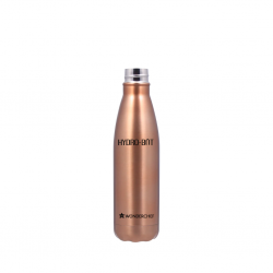 Wonderchef Hydro-Bot 500ml Single Wall Copper WON418 Finish SS Water Bottle 2YW- 63153141 "O"