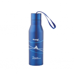 Orange Racer 750ml Metallic Blue Hot & Cold Flask