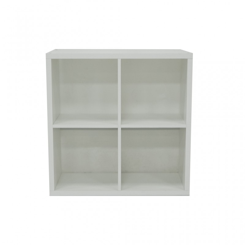 Max Shelving Unit 4 Tiers White Max Shelving Unit 4 Tiers White