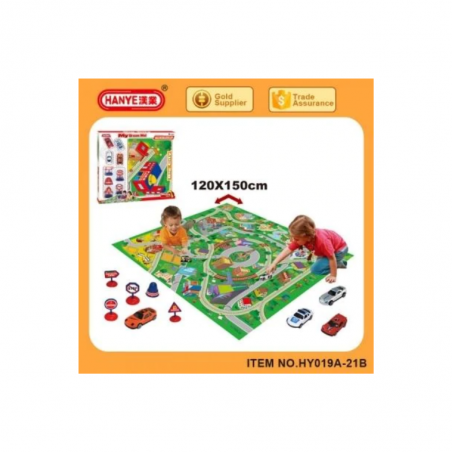 Masen My Dream Mat - Big City - 150X120Cm 019A-21B
