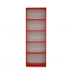 Malden Bookshelf 5 Tiers Red
