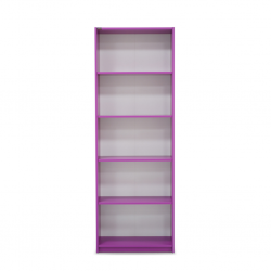 Weston Bookshelf 5 Tiers Purple