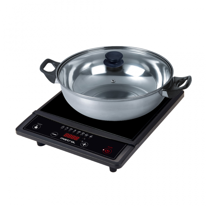 Mistral MIC2001 Induction Cooker with Pot