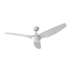 D'Fan by Mistral 510-L-WH 50" White Ceiling Fan With LED Light & Remote Control