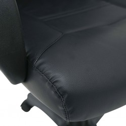 Laska Mid Back Office Chair Black With Armrest