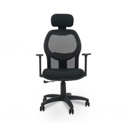 Furmax High Back Office Chair Black With Armrest