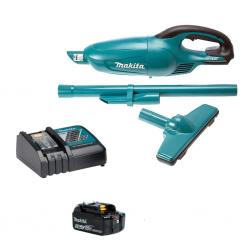 Makita DCL180RF Cordless 18v LI-ION Blue Cleaner 2YW Free Cyclone Attachment