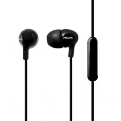 Philips Headphones In-Ear With Mic SHE3555BK